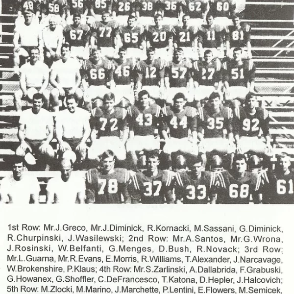 1969 Football Squad