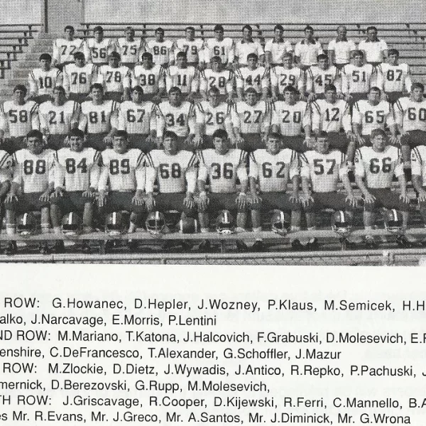 1970 Football Squad